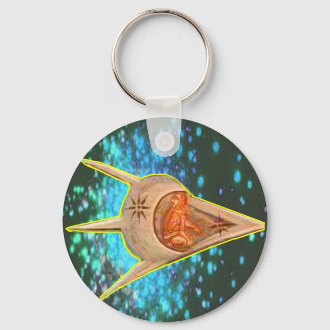 Ancient Astronauts Keychain (Front)