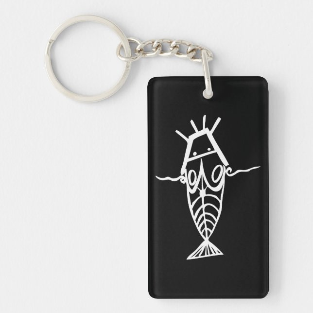 Ancient Astronauts Keychain (Front)