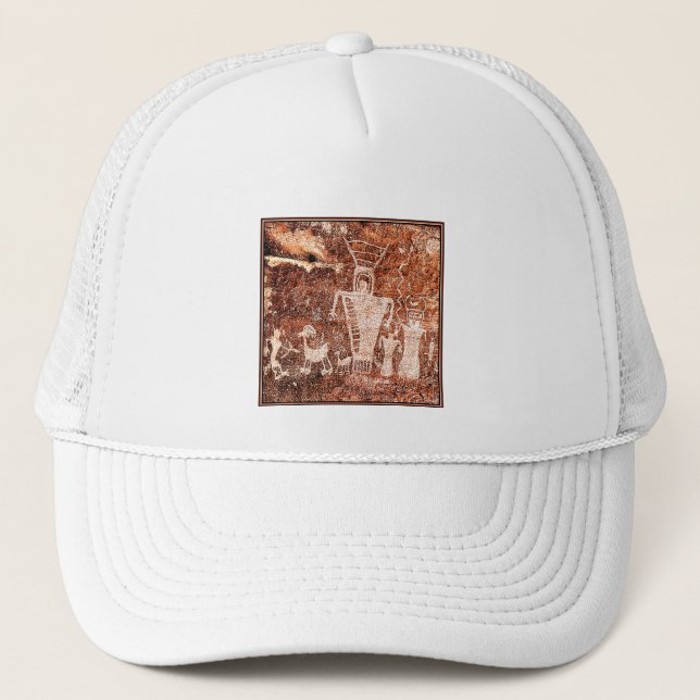 ANCIENT ASTRONAUTS TRUCKER HAT (Front)