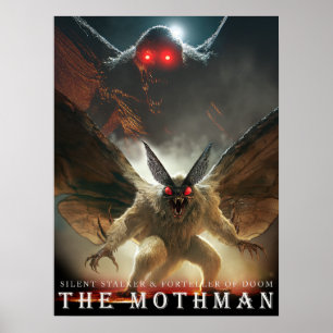 ANCIENT BEAST & CREATURES: The Mothman Poster