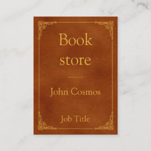 Ancient Book Business Card
