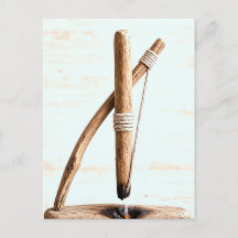 Ancient Bow Drill Fire Starter Driftwood