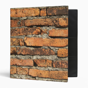 Ancient Brick Wall Binder