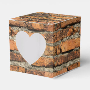 Ancient Brick Wall Favor Box