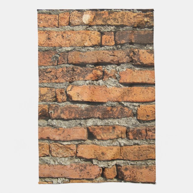 Ancient Brick Wall Kitchen Towel (Vertical)