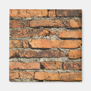 Ancient Brick Wall Magnet