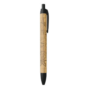 Ancient Britain Black Ink Pen