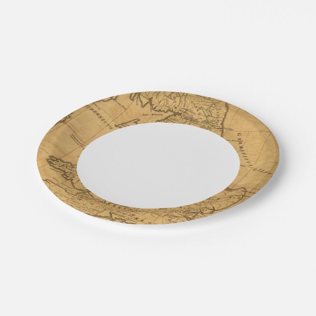 Ancient Britain Paper Plate (Angled)