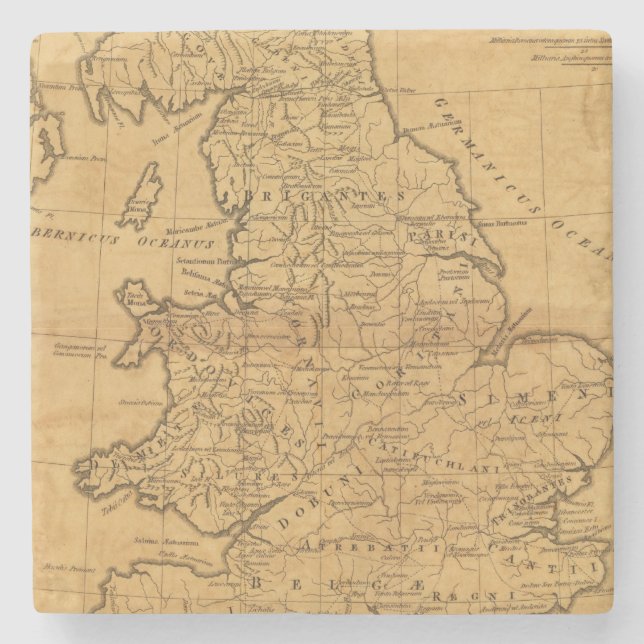 Ancient Britain Stone Coaster (Front)