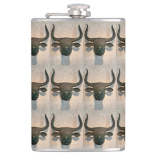 Ancient Bull Hip Flask