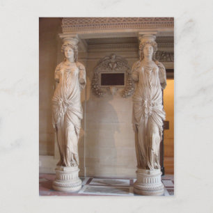 Ancient Caryatids Postcard