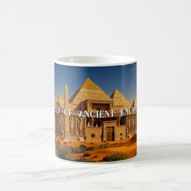 Ancient Castle from the Scorching Sands Coffee Mug (Center)