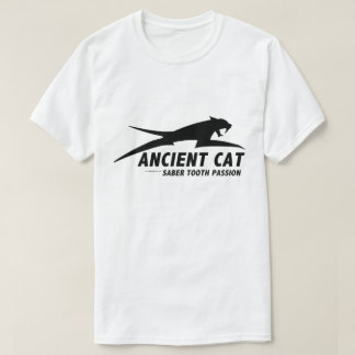 Ancient Cat (Sabre Toothed Cat) Light colour T-Shirt
