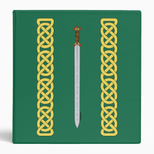 Ancient Celtic Sword and Knotwork Binder