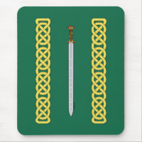 Ancient Celtic Sword and Knotwork