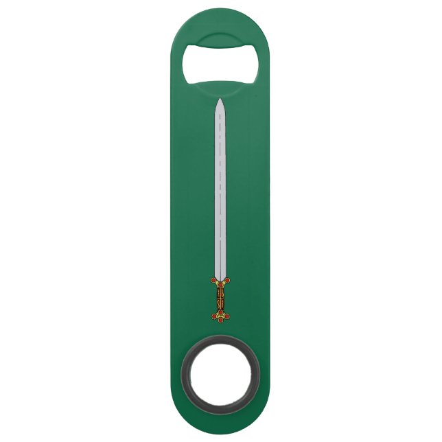 Ancient Celtic Sword Speed Bottle Opener (Front)