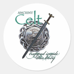 Ancient Celts Classic Round Sticker