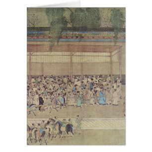 Ancient Chinese Waiting for Examination