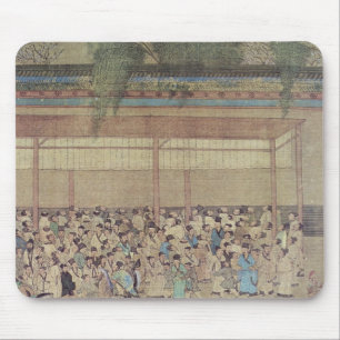 Ancient Chinese Waiting for Examination Mouse Pad