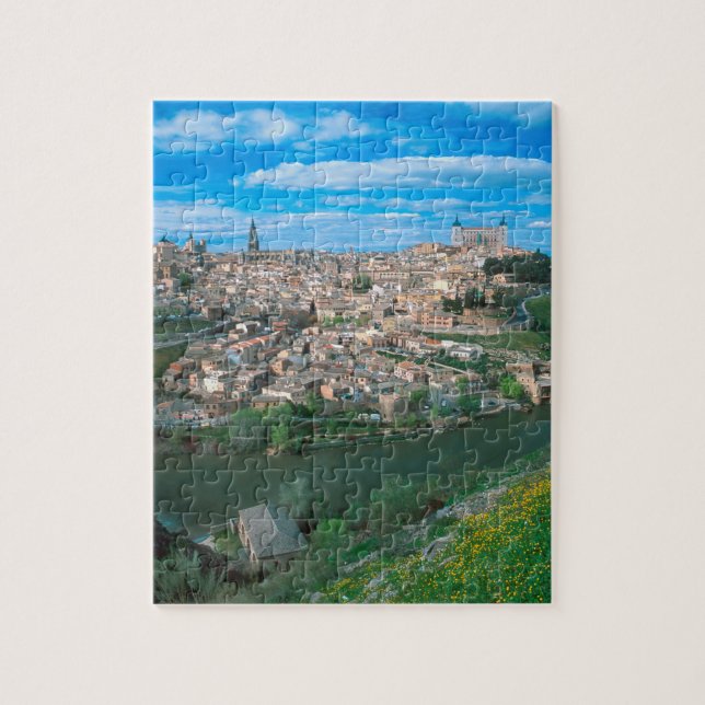 Ancient city of Toledo, Spain. Jigsaw Puzzle (Vertical)