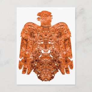 Ancient Copper Peoria Falcon Poster Postcard