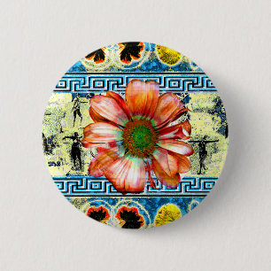 Ancient Dance 2 Inch Round Button