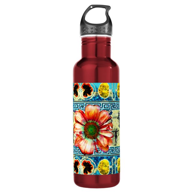 Ancient Dance 710 Ml Water Bottle (Front)