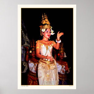 Ancient Dance - Cambodia Poster