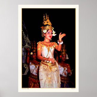 Ancient Dance - Cambodia Poster