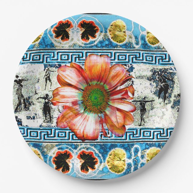 Ancient Dance Melamine Plate (Front)