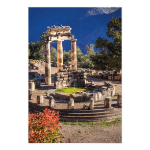 Ancient Delphi Greece  – Historic Travel Art  Photo Print