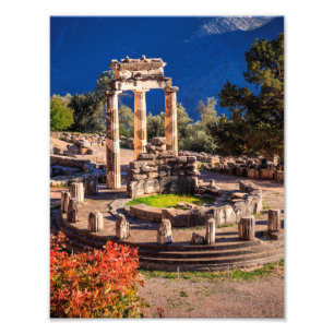 Ancient Delphi, Greece Photo Print