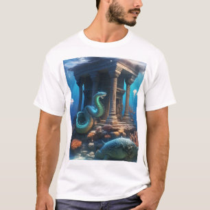  🌊   Ancient Depths Awakening 🐚✨ T-Shirt
