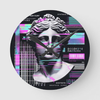 "Ancient Doesn’t Mean Silent." Round Clock