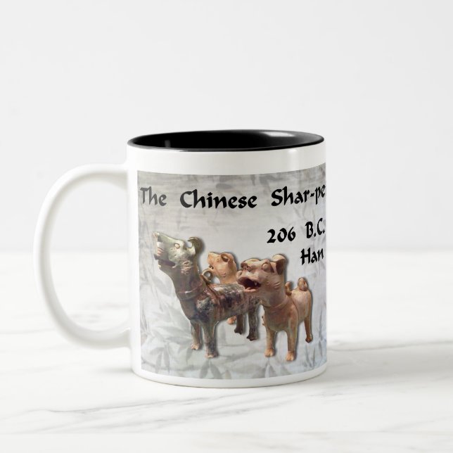 Ancient Dogs Mug (Left)
