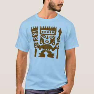 Ancient drawing Peru Warrior T-Shirt