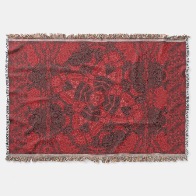 Ancient Dreams 279 Throw Blanket (Front)