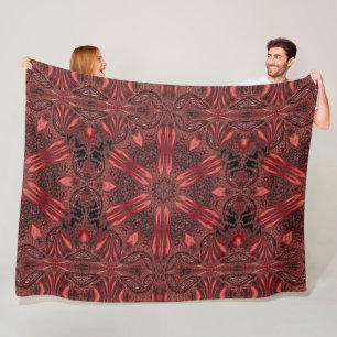 Ancient Dreams 3 Fleece Blanket