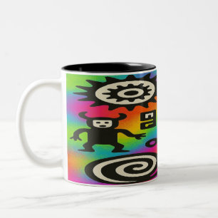Ancient Echoes – Psychedelic Petroglyph Mug