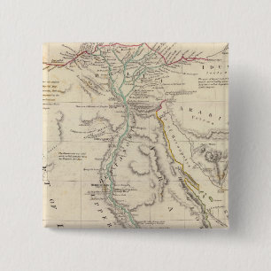 Ancient Egypt 2 Inch Square Button