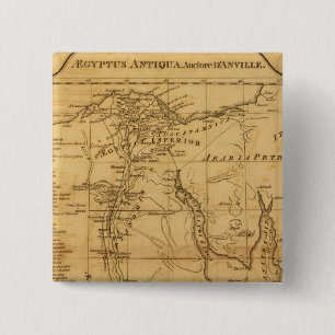 Ancient Egypt 3 2 Inch Square Button