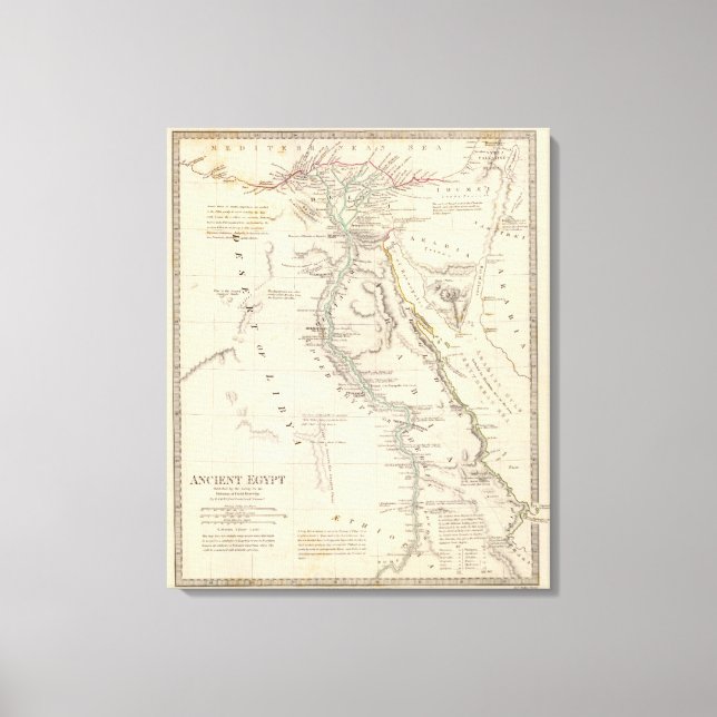 Ancient Egypt 3 Canvas Print (Front)