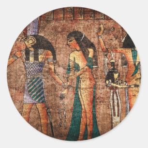 Ancient Egypt 4 Classic Round Sticker