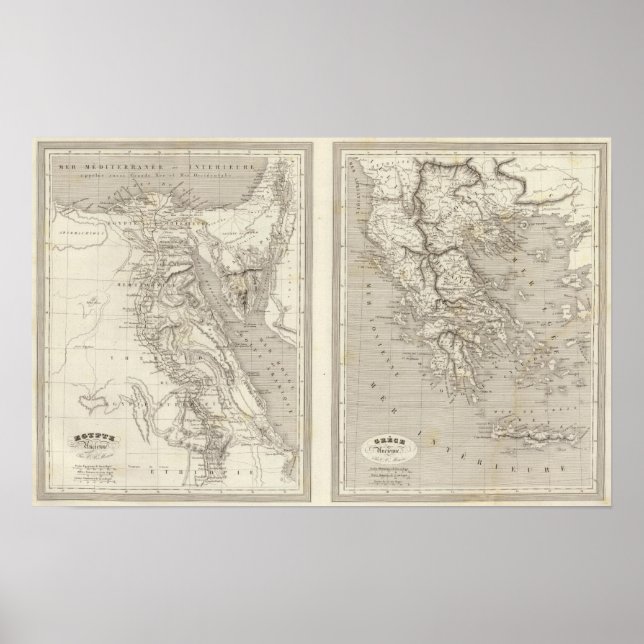 Ancient Egypt, Ancient Greece Poster (Front)