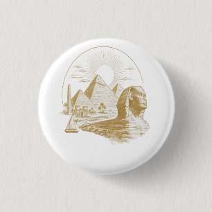 Ancient Egypt Collection 1 Inch Round Button