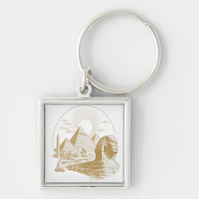 Ancient Egypt Collection Keychain (Front)