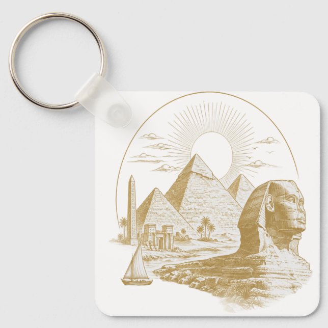 Ancient Egypt Collection Keychain (Front)