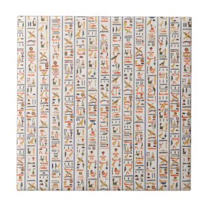 ancient egypt hieroglyphs pattern background histo tile