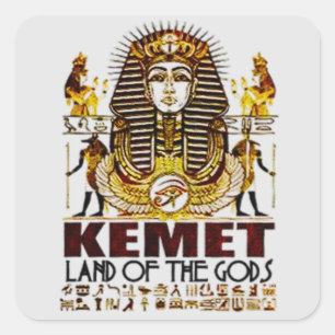 Ancient Egypt Kemet  Black History Square Sticker
