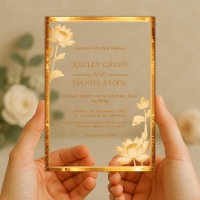 Ancient Egypt Luxury Gold Lotus Egyptian Wedding
